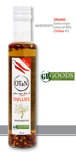 Organic Chillies Seasoned Olive Oil