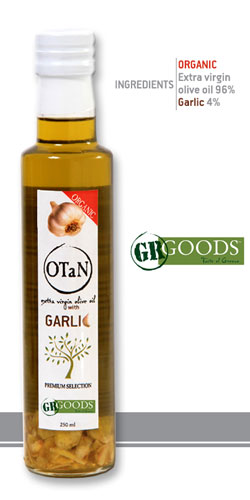 Organic Garlic Seasoned Olive Oil