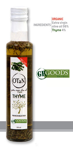 Organic Thyme Seasoned Olive Oil